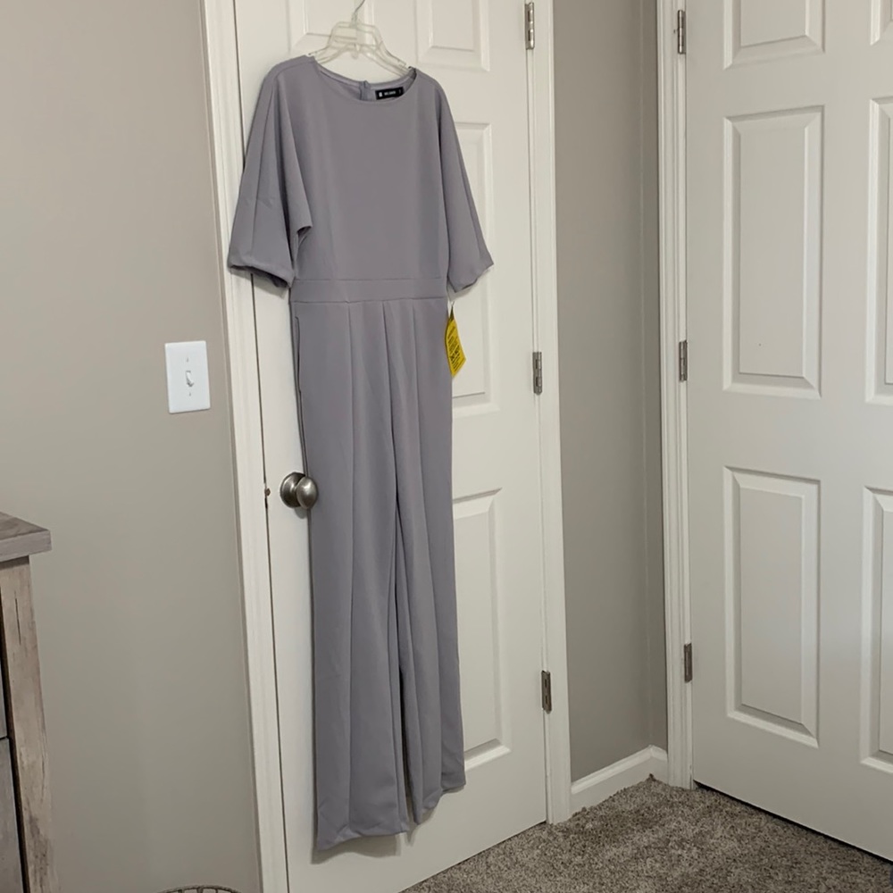 Gray jumpsuit